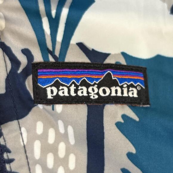 Patagonia Infant 6-12 Months Boys Reversible Puff-Ball Bunting Jacket Snowsuit - Picture 3 of 8